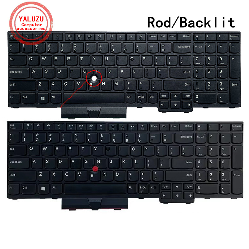 US English NEW Laptop Keyboard For Lenovo Thinkpad L15 Gen1 L15 Gen2 T15P Gen1 T15P Gen2 T15P Gen3 P