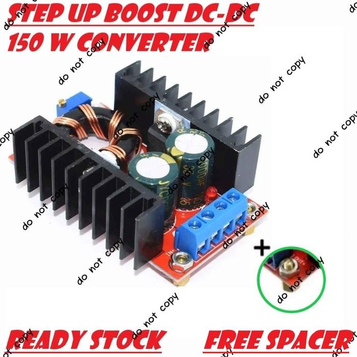 Step up Boost Converter 150W DC-DC Converter Module Output 12-35V 150W - 150W Boost by Inspire id