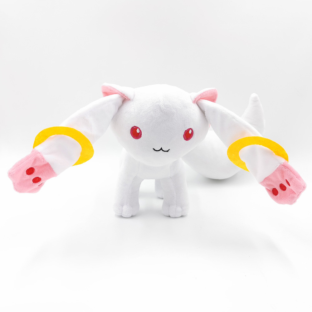 New Puella Magi Madoka Magica Kyubey 8” 20CM Plush Doll
