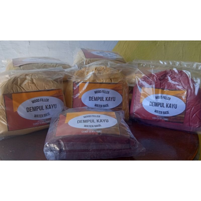 DEMPUL KAYU// WOOD FILLER WATER BASE 700 GRAM