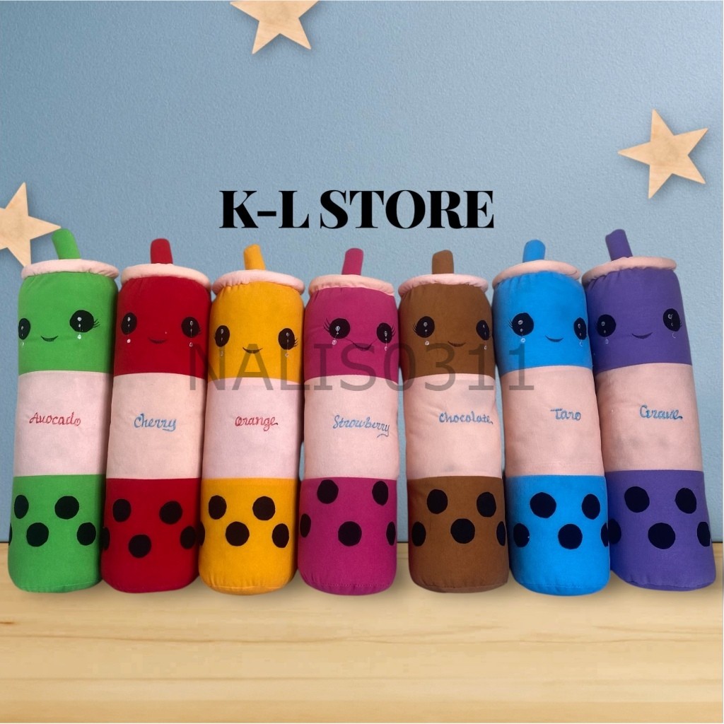 Boba Guling Anak Guling Boneka Boba non LED  cod