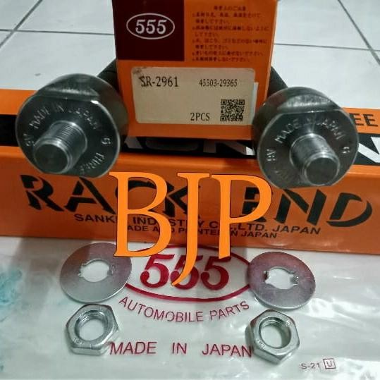 JAPAN 555 RACK END LONG TIE ROD GREAT COROLLA RACK END ALL NEW COROLLA