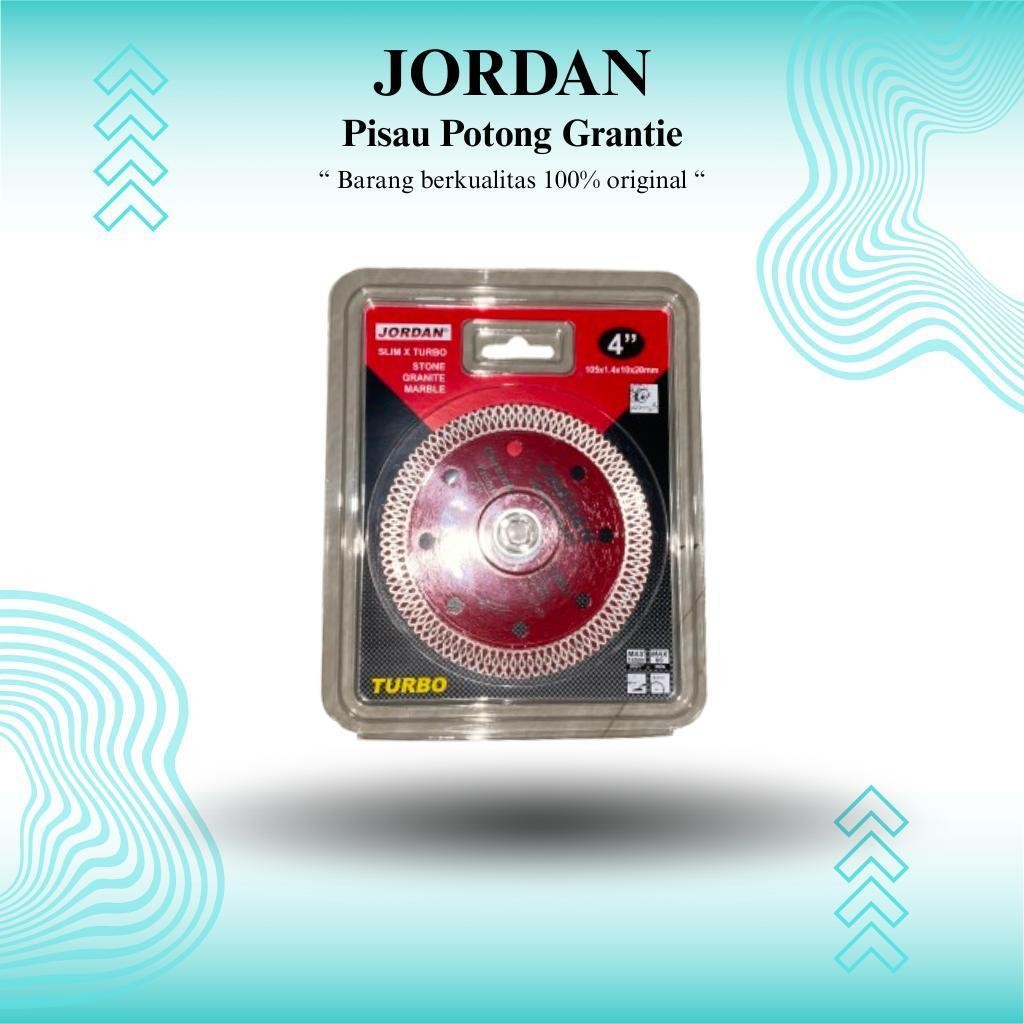 Diamond Wheel DW Saw Blade Slim X-Turbo 4 Inch Jordan Gerinda Mata Potong Keramik Kayu Granit