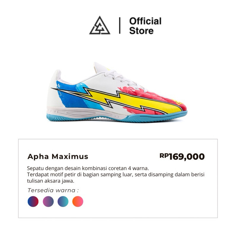 APHA - Sepatu Futsal Apha Maximus