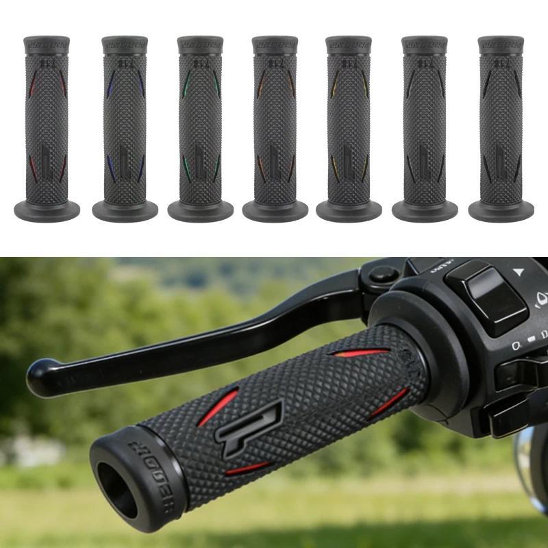 Grip Motor Trail 7/8" Grip Karet untuk Stang Motor, Grip Stang MX Pillow Top Throttle 22/24mm