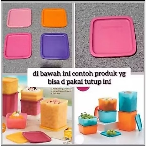 Seal Tutup Toples Summer Tupperware