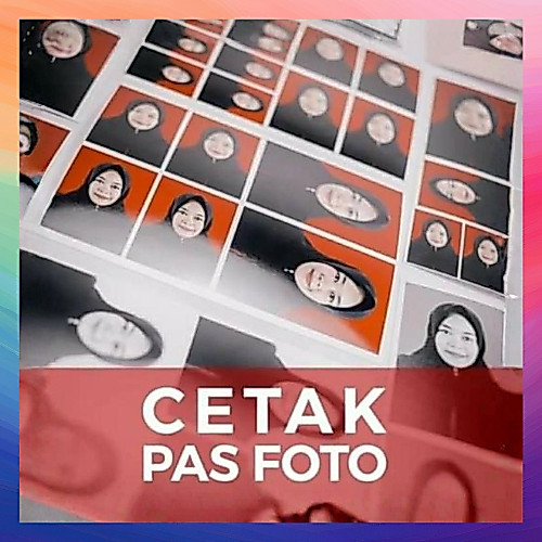 Cetak Pas Foto 3x4 Lab Profesional