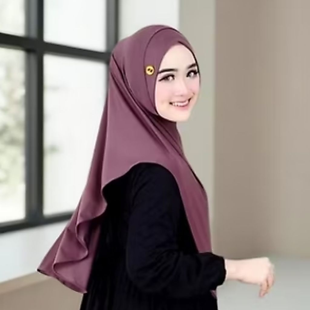 MARISA SIZE L - HIJAB INSTAN DAILY TERBARU BAHAN JERSEY PREMIUM