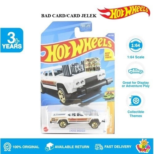 Hot Wheels Cruise Bruiser White Factory Sealed 2022