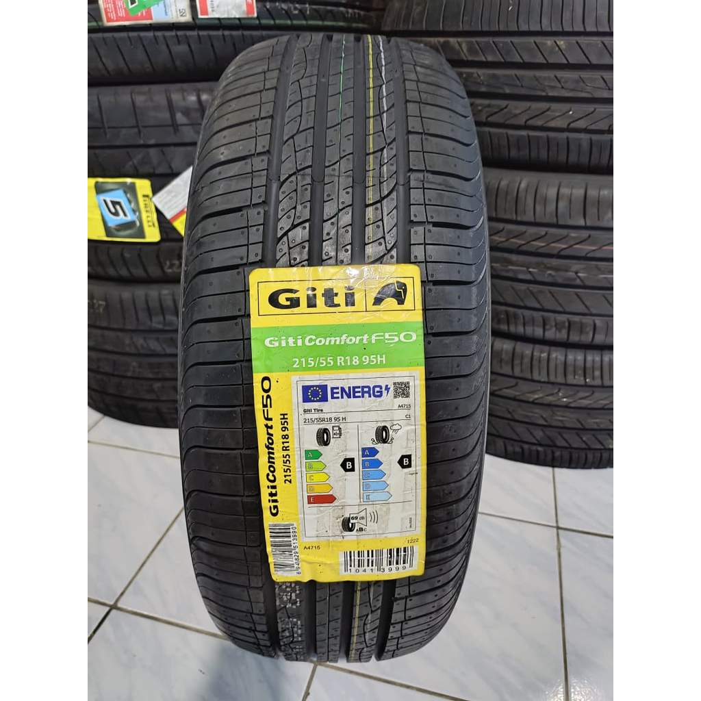 Ban Mobil GITI Comfort F50 215/55 R18 Ban Mobil Berkualitas OMODA5 TRAX HRV HYBRID