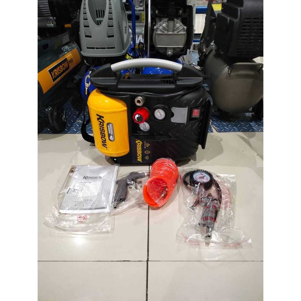 Krisbow Kompresor Angin 1.5 Hp 5L Cdc0105