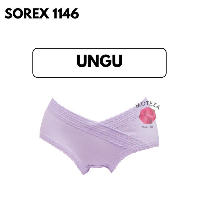 Sorex Celana Dalam Wanita Hamil - CD 1146 - Maternity Panty - Ungu, Free Size