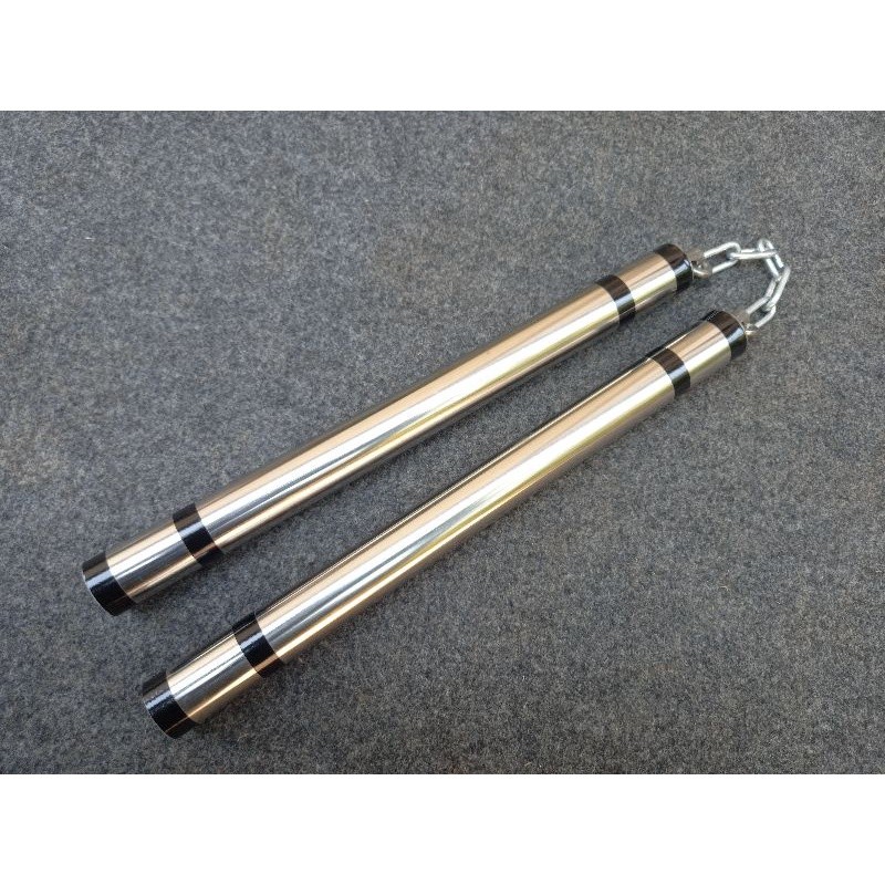Terbaru Nunchaku Doublestick Stainless Steel Fight