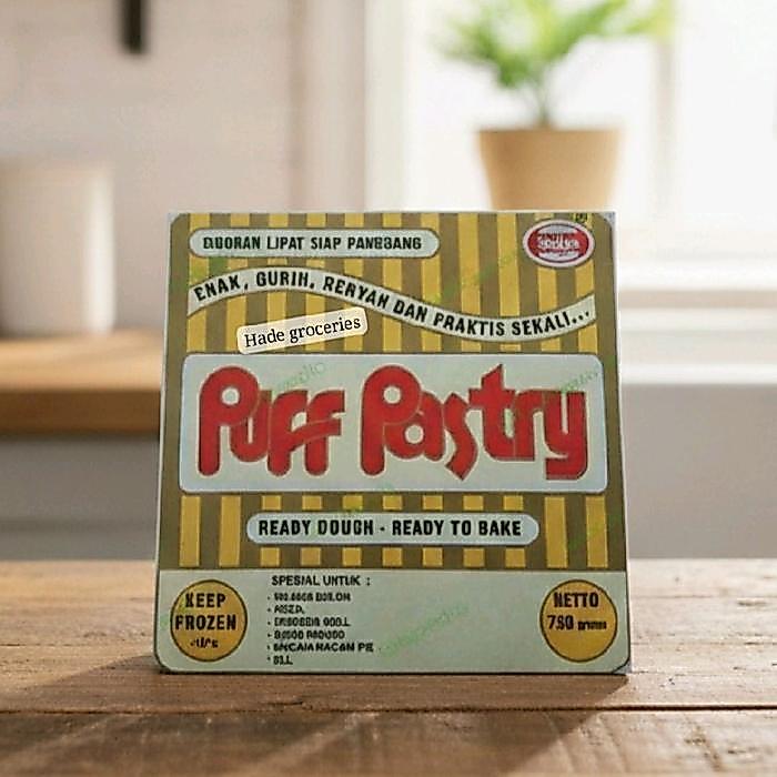 SALE ! PUFF PASTRY SHEET STELLAS 750GR Gosend instan ORIGINAL