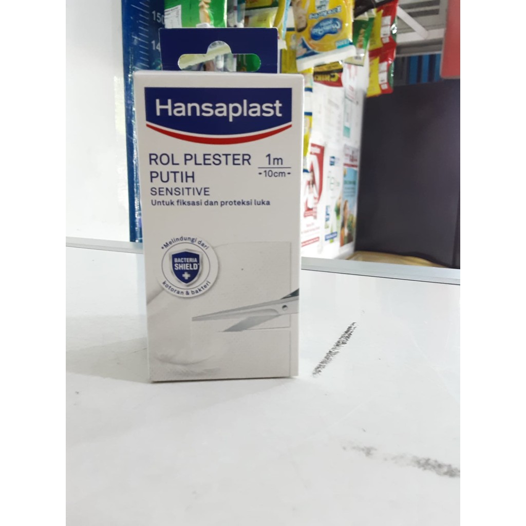 HANSAPLAST ROL PLESTER PUTIH 1 m x 10 cm