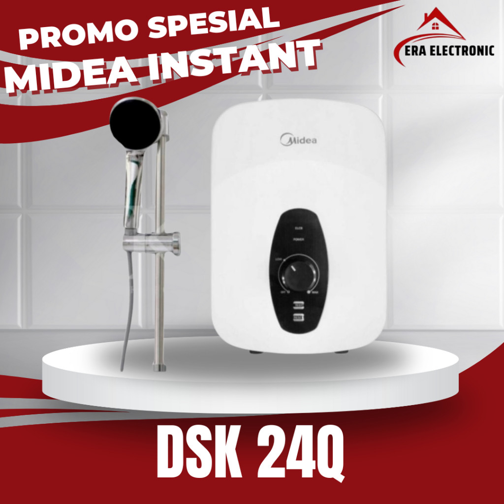 Pemanas Air Instan Listrik Midea DSK-24Q / DSK 24Q - GARANSI RESMI
