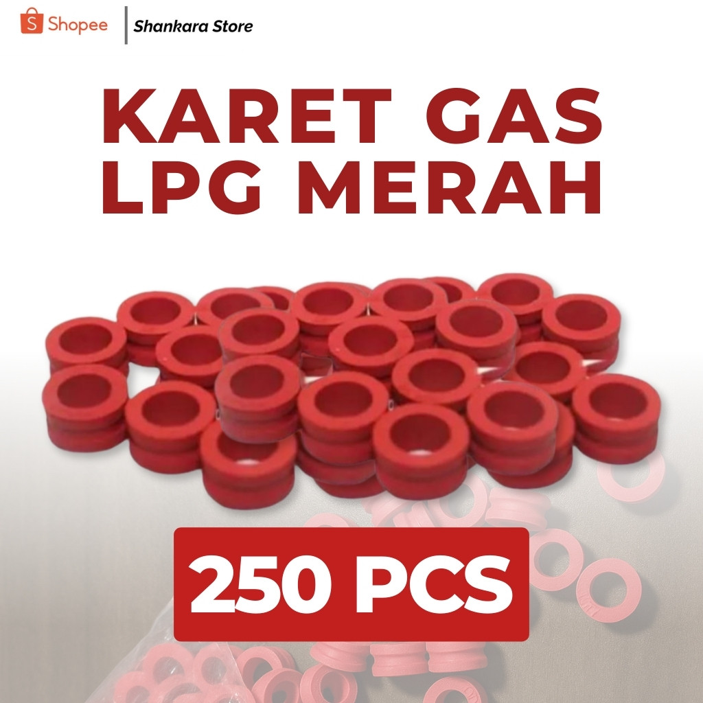 ( 250 PCS ) Karet Gas Pengaman Elpiji Anti Bocor Sudah SNI