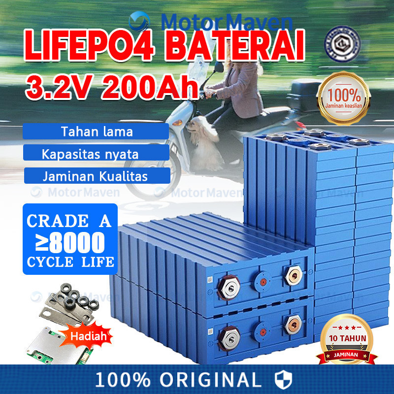 Barang baru Baterai Lifepo4 CATL 200AH Baterai Baterai Surya Kekuatan Besar 3.2V 30ah/120ah/200ah/28
