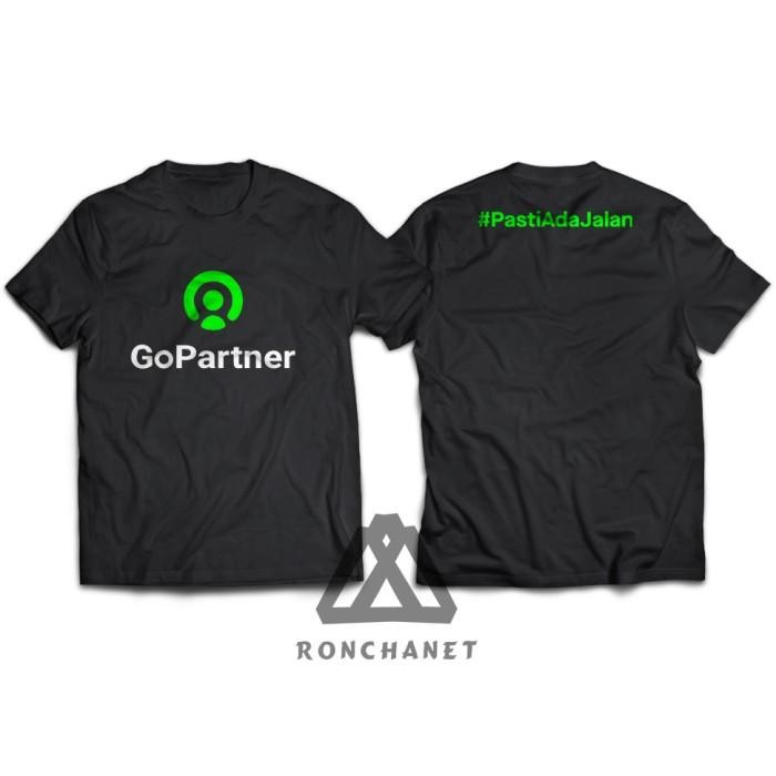 Kaos Gojek Gopartner Cotton Combed 30s 3XL