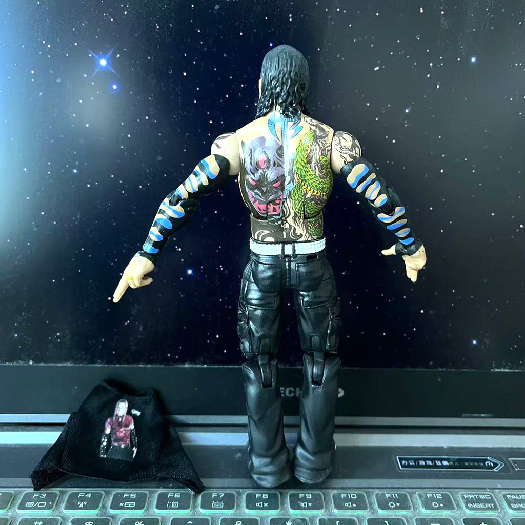 RARE Jeff Hardy WWE AEW WWEAction Figure Wrestling Figure splay Collection Festival Gift