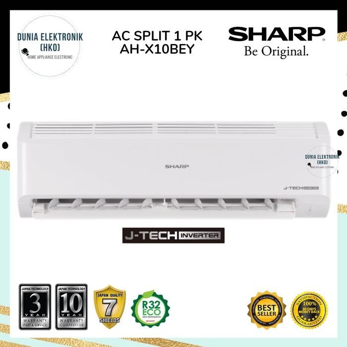 AC SHARP AH-X10BEY AHX10BEY X10BEY 1 PK Inverter Garuda Series R32 | ac sharp 1 pk inverter ah-x10be