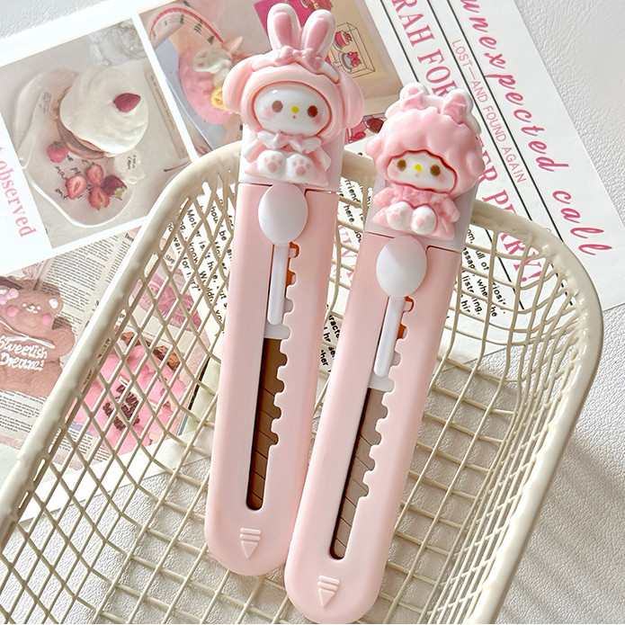 

CUTTER UNIK PAW / CUTTER LUCU MOTIF PUPPY PURPLE / PISAU CUTTER LUCU