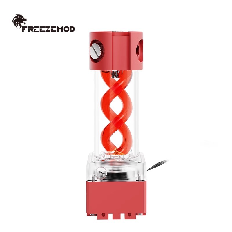 FREEZEMOD 25cm DDC Pump Water Tank RGB One-piece PWM Reservoir 4Meters Flow 800L/H Liquid Cooling Pu