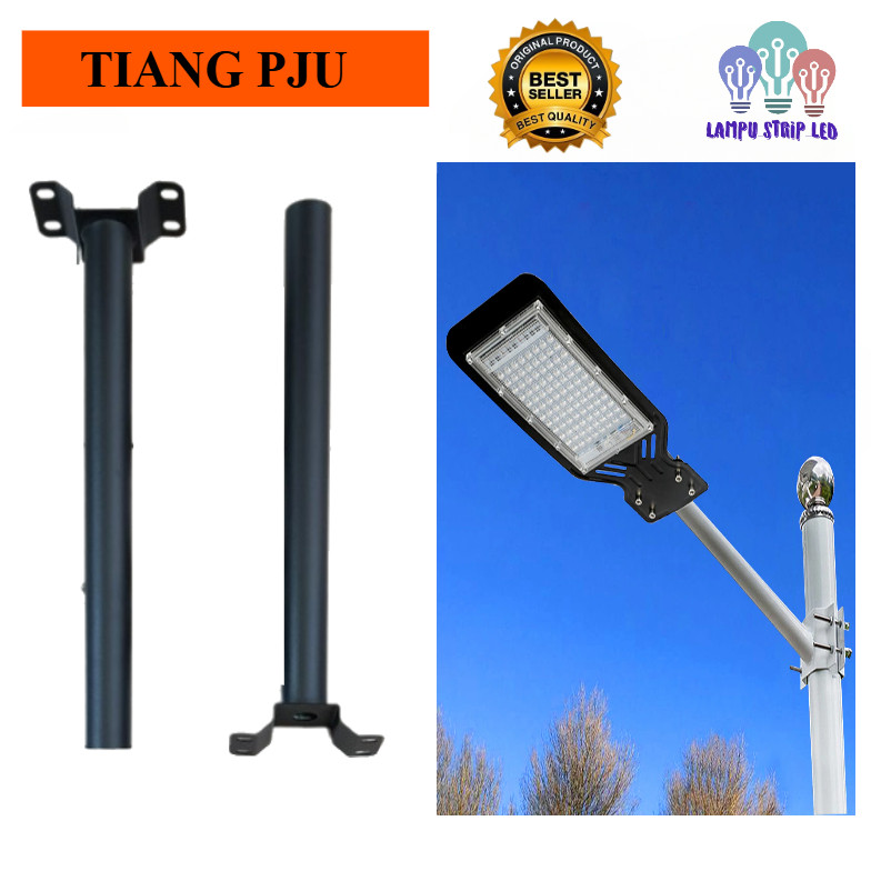 TIANG BRACKET LAMPU PJU LED // BRACKET TIANG LAMPU JALAN
