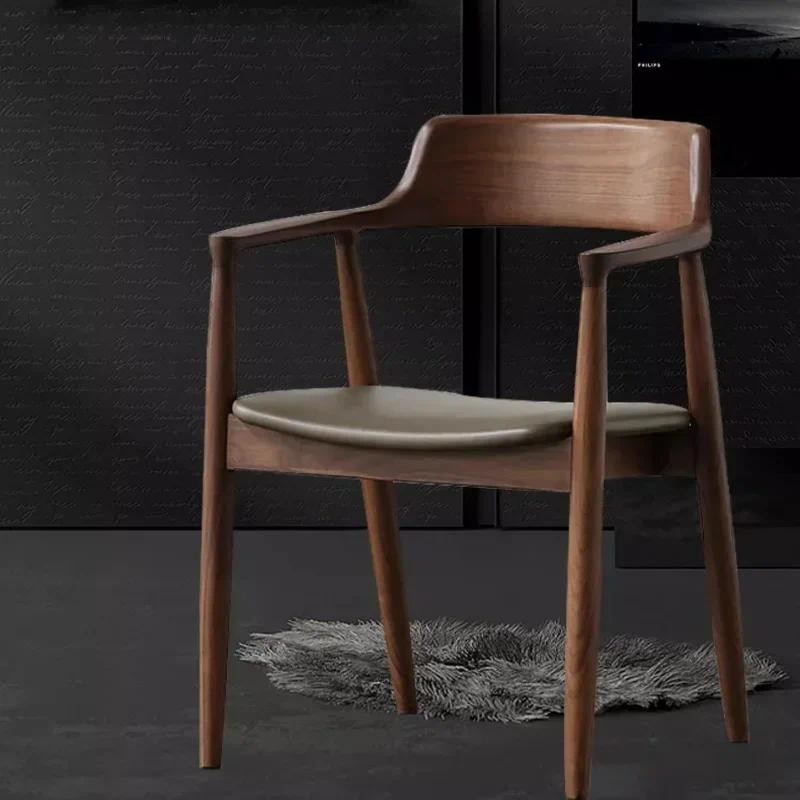 Cafe Wood  air - Accent Arm air ning Table Seating Kit en Meeting Negotiation Sillas Para Comedor Fu