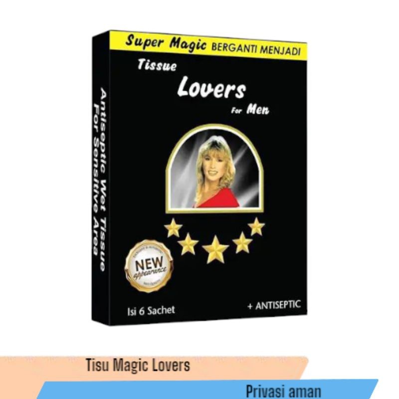 Tisu Magic Lovers - Tisu Magic Power 1 Sachet COD