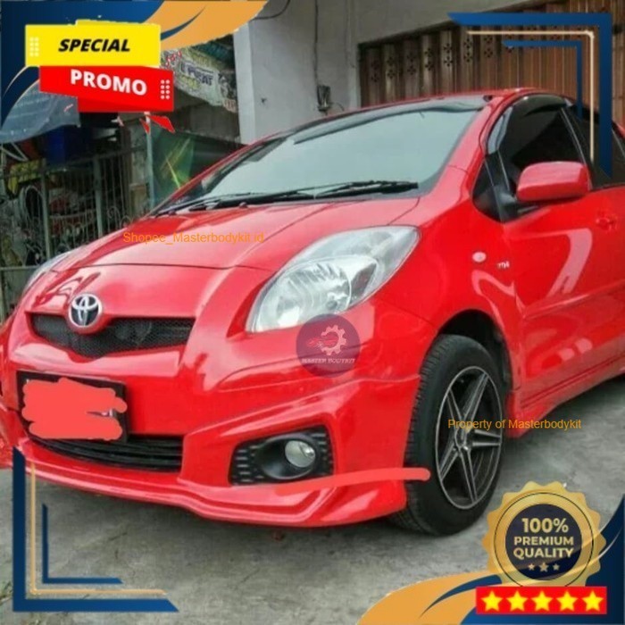 Aksesoris Bemper Mobil cover mobil bodykit Yaris 2006-2011 adaptasi TRD 2013 Termurah
