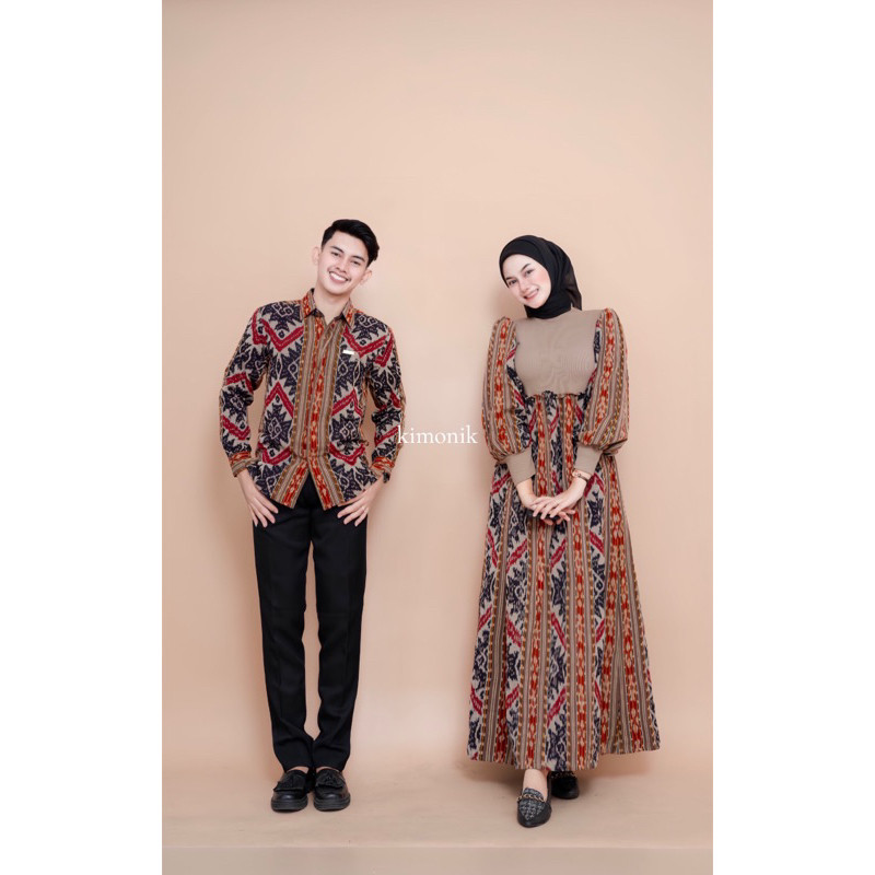 KIMONIK BAJU TENUN JASMINE COFFE