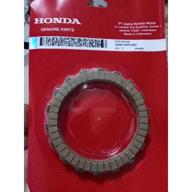 ORIGINAL KAMPAS KOPLING plat kopling SUPRA X 125 KHARISMA