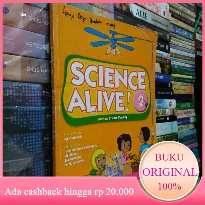 Buku SCIENCE ALIVE 2 Textbook Dr Lam Yiu Sing Pearson  Original Bekas
