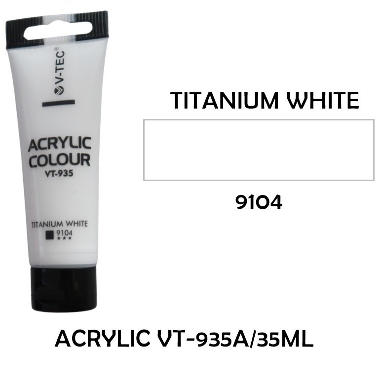 

V-TEC ACR VT-935/35ML TITANIUM WHITE/9104