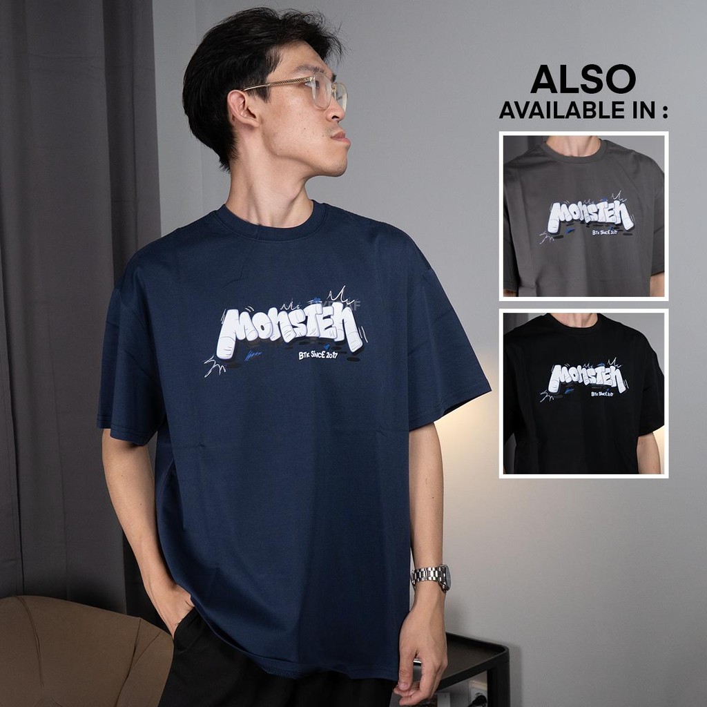 BTK BestKiller Fine Brush Graffiti Monster Tshirt Tee Authentic / Baju Kaos BTK Original