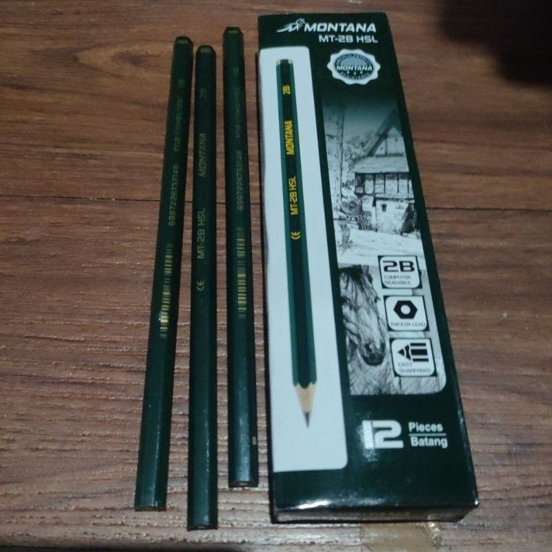 

1gross (12lsn) Pensil 2b MILTON HIJAU PENSIL 2B MURAH