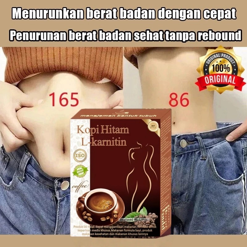 

(3g*20bag)Bubuk kopi instan L-karnitin,kopi hitam pelangsing 7 hari,Kopi kolagen，Perut kurus tanpa rasa sakit，buat diet badan，obat penurun berat badan,,kopi hitam,kopi bloom pelangsing