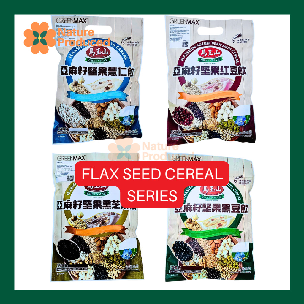 

[Greenmax] Flaxseed Series | Minuman Import Taiwan Sereal