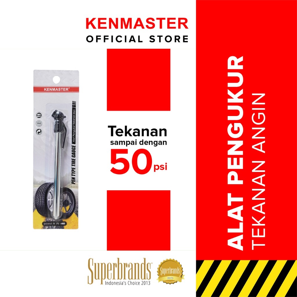 Kenmaster Alat Ukur Tekanan Angin Ban / Pen Tes Ukuran Ban - UKBN005