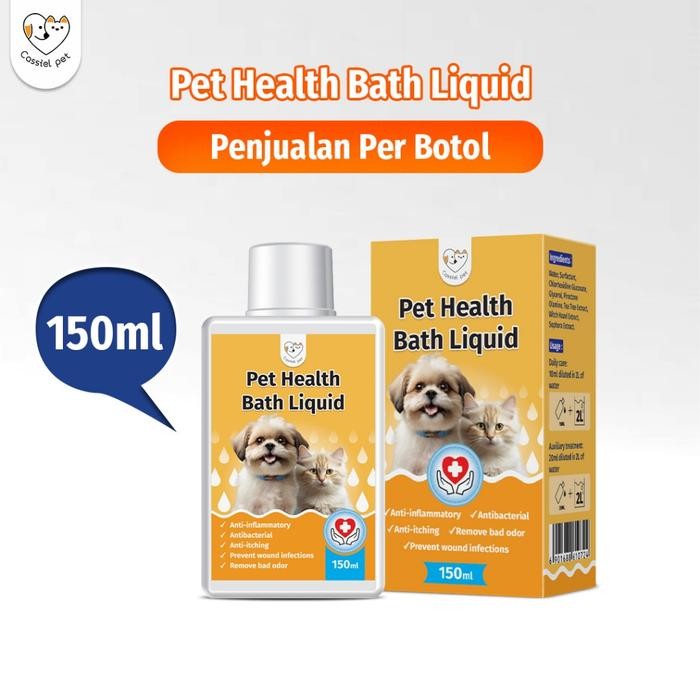Sale Cassiel Pet Shampo Mengobati Jamur Infeksi Parasit Kurap Pada Ketombe Rambut Rontok Kucing Anji