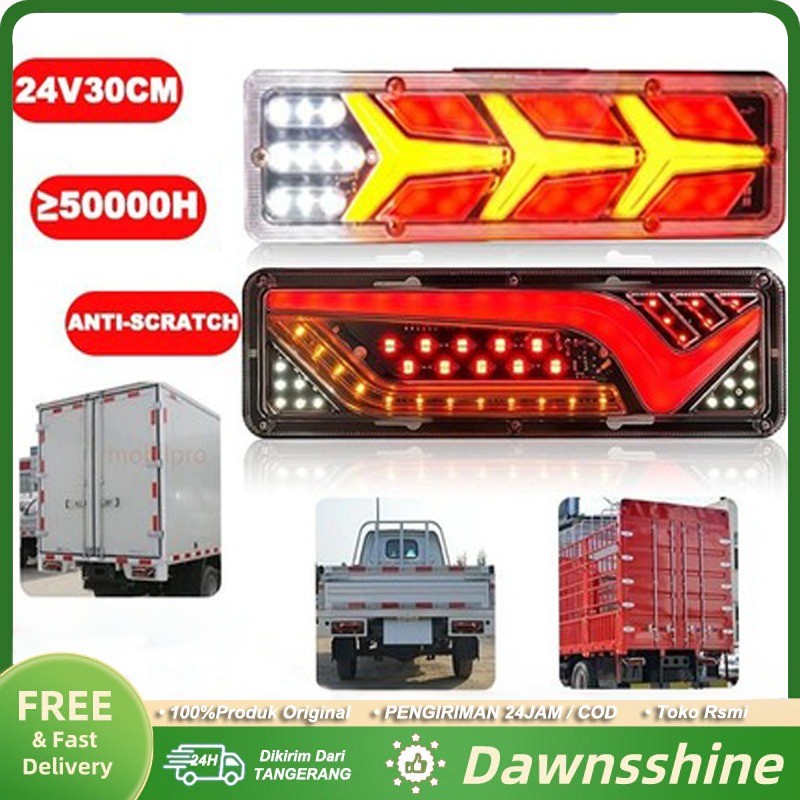 2PCS Lampu Stoplamp Pickup 24 Volt L300 Apv Grandmax Carry DLL LAMPU INDIKATOR MUNDUR BELAKAN MOBIL 