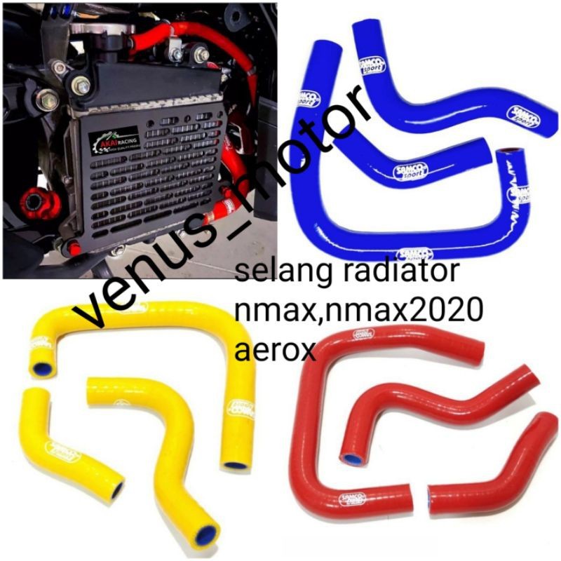 PROMO # nmax selang radiator variasi selang radiator nmax aerox AKAI RACING