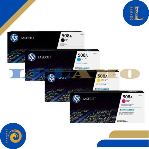 Toner HP LaserJet 508A (Black CF360A | Cyan CF361A | Yellow CF362A | Magenta CF363A) Original for Pr