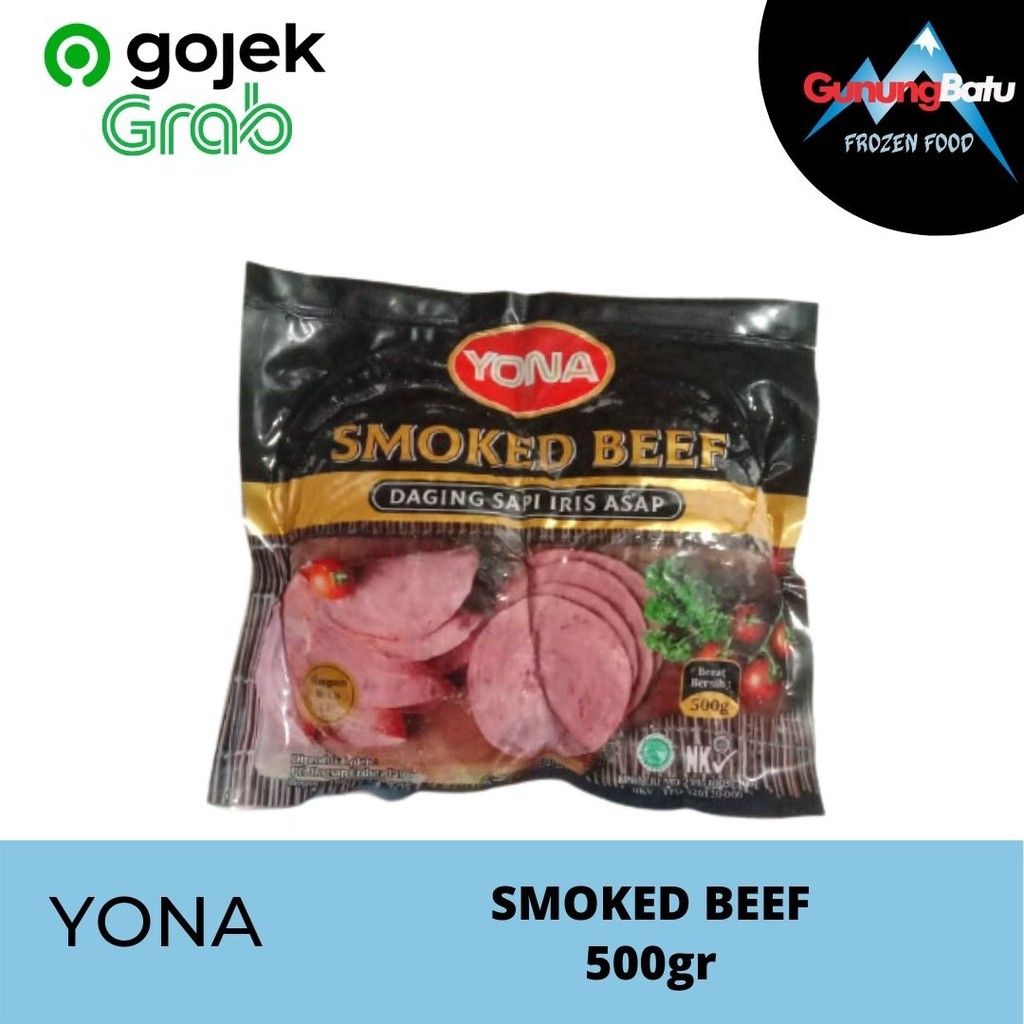 

YONA SMOKED BEEF (DAGING SAPI IRIS ASAP) 500GR