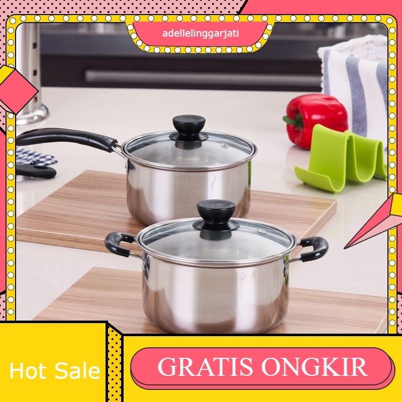 Panci mie stainless /panci rebus /panci kecil /panci susu /panci gagang