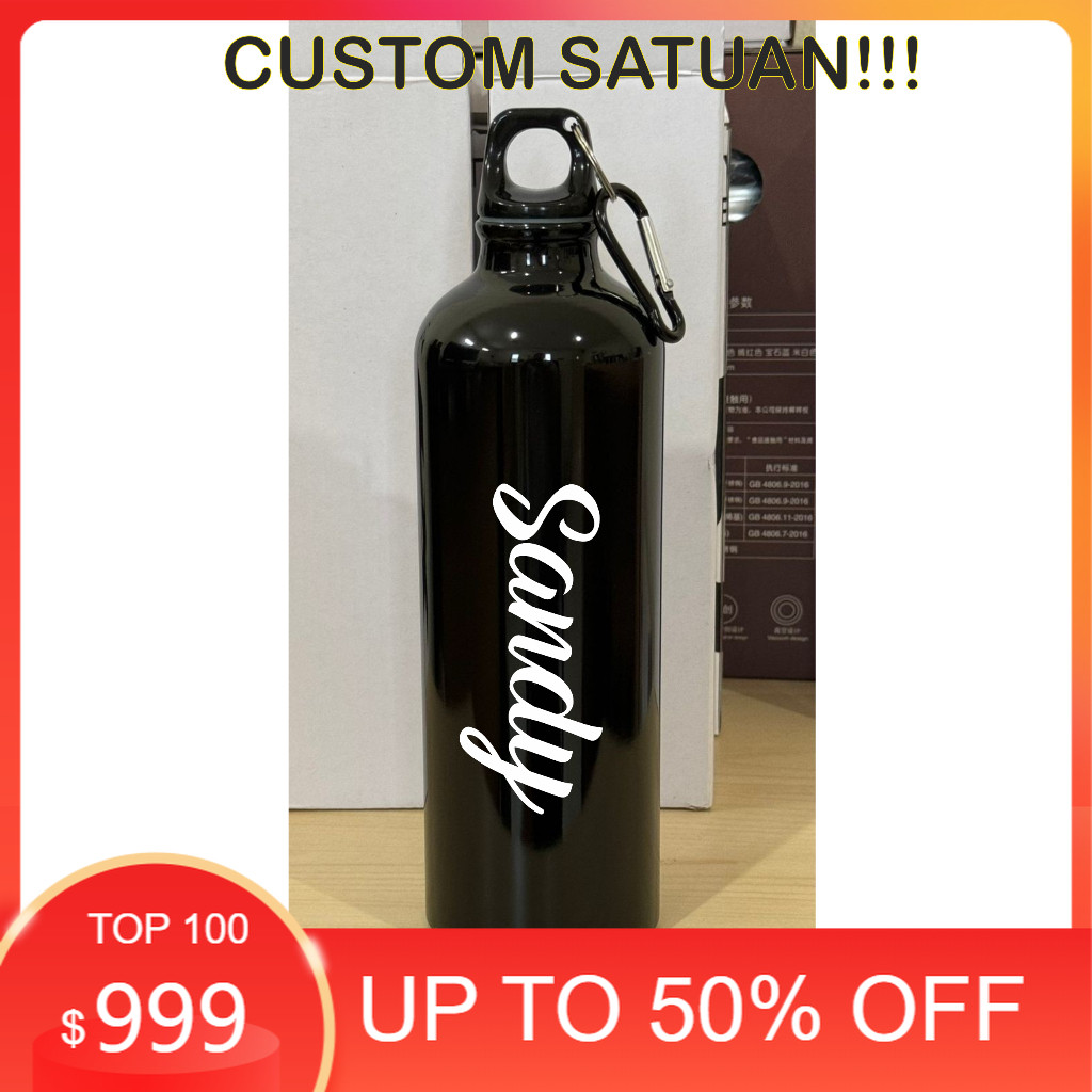 Botol Sport 750 ML Stainless, Tumbler Sport Kantor Anti Tumpah Dingin Promo 10.10