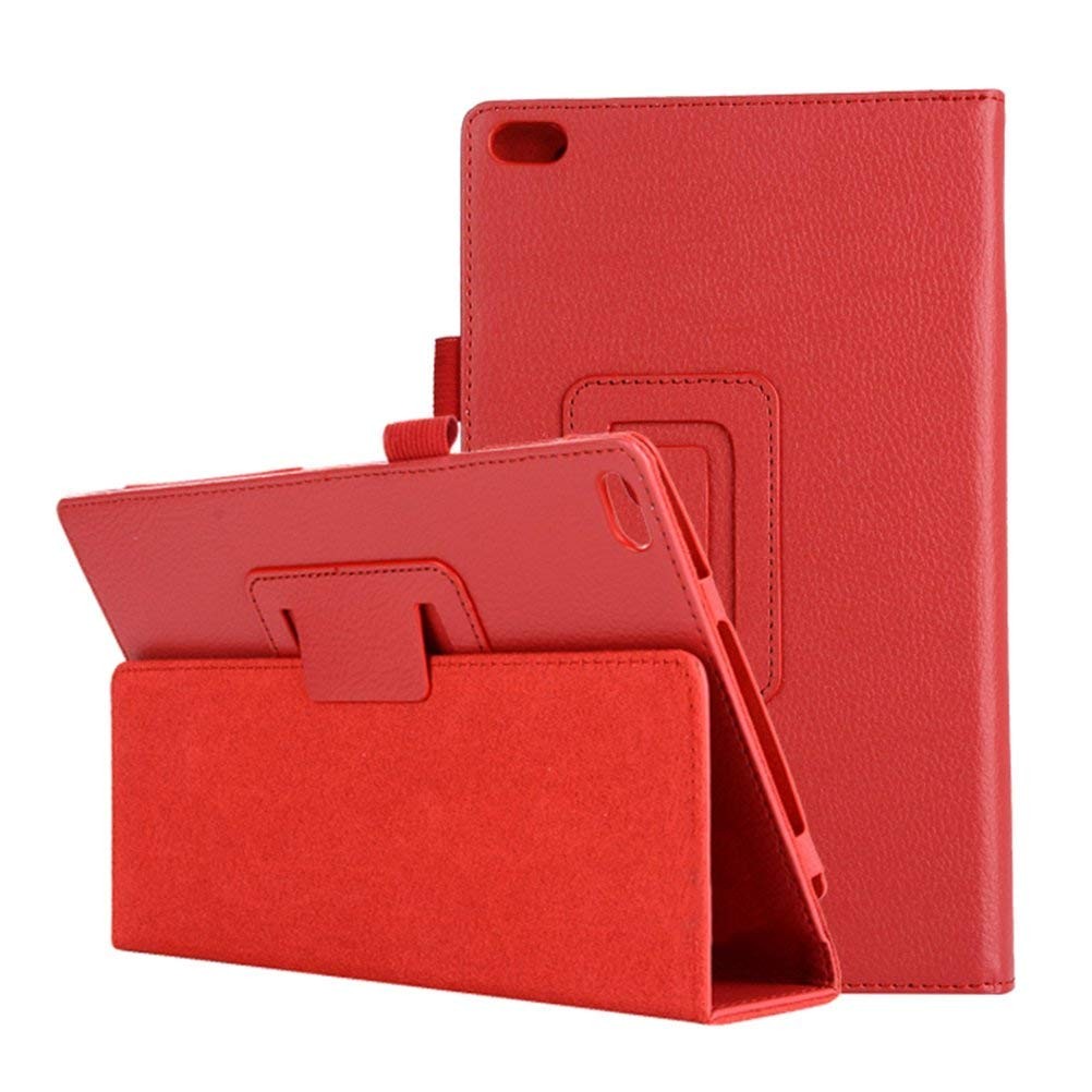 

Para lenovo tab 4 8 2017 tb-8504 caso flip litchi capa de couro do plutônio para lenovo tab4 8 tb-8504f TB-8504N 8504x tablet folio caso