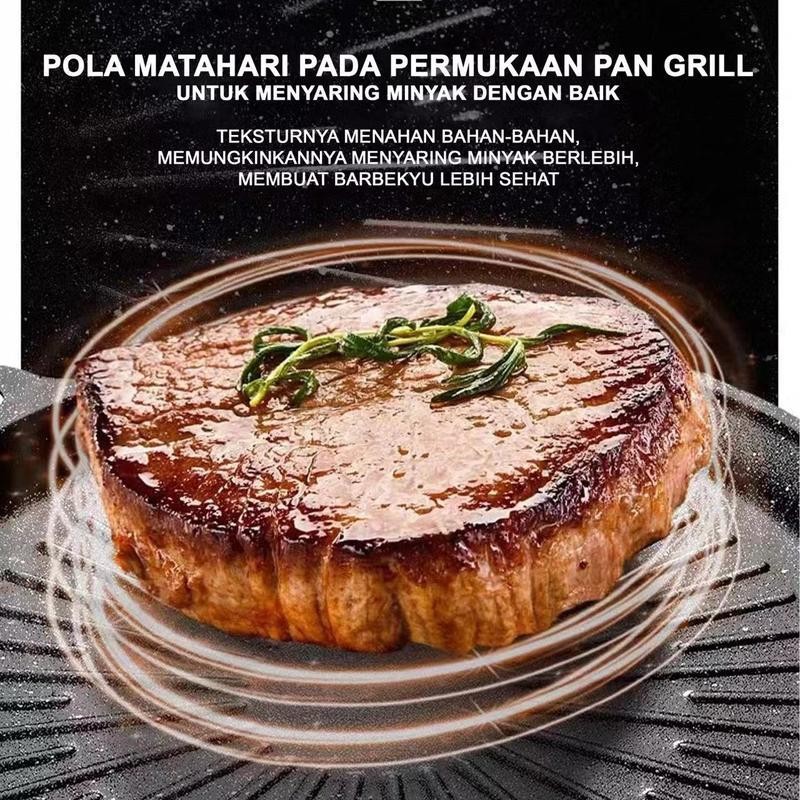 best sale wajan anti lengket teflon anti lengket grill anti lengket/alat grill panggangpanggangan