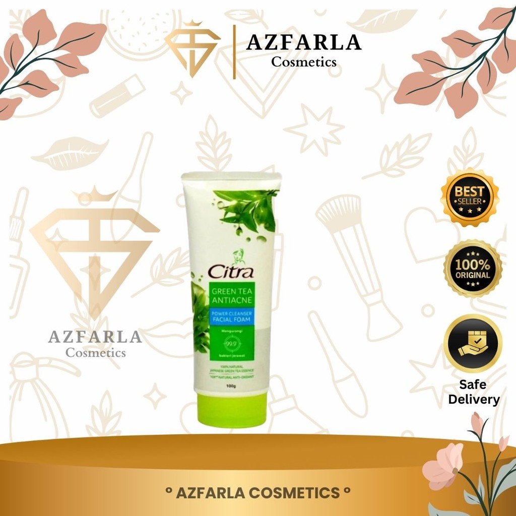 Azfarla Kosmetik CITRA GREEN TEA ANTIACNE FACIAL FOAM